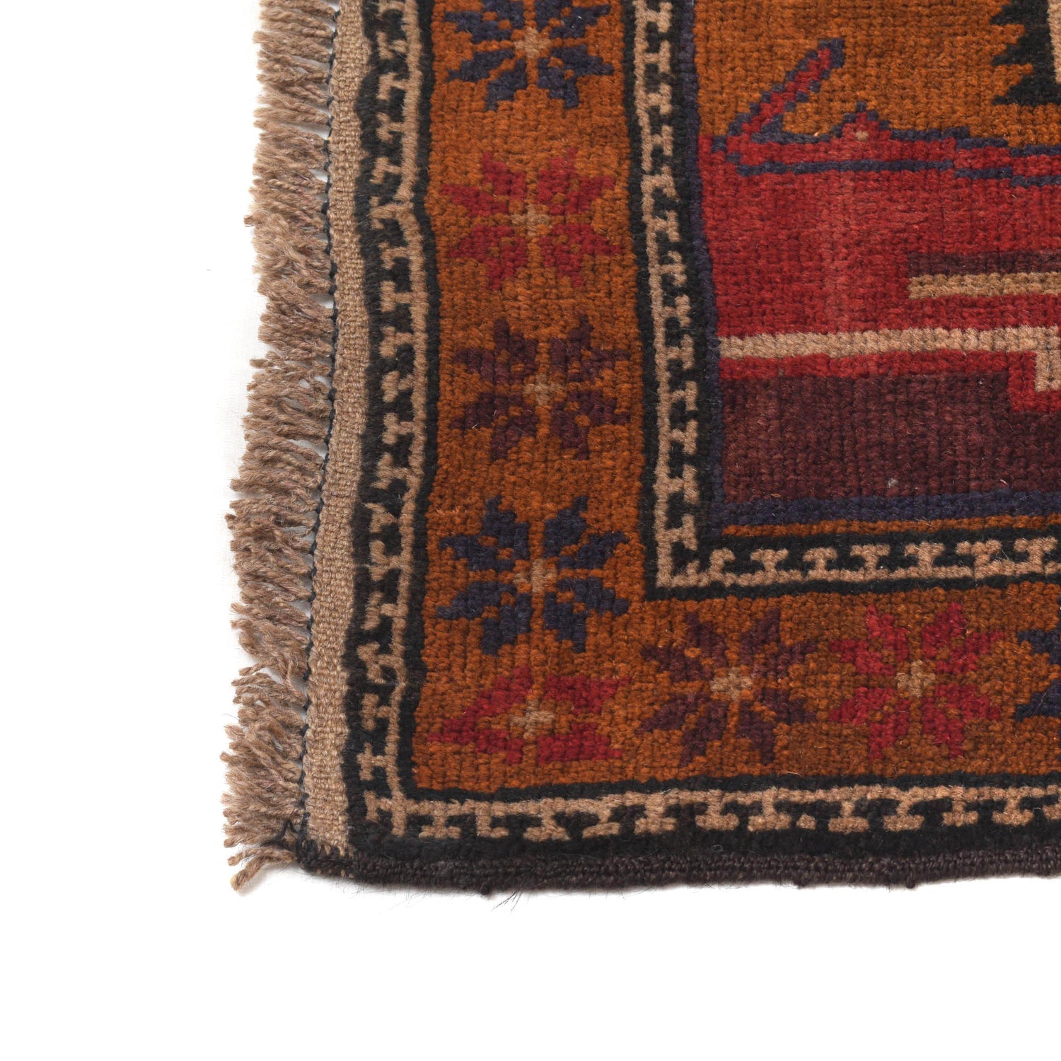 Multi Color Baluchi Rug 4' 6" x 6' 9" ft / 137 x 206 cm - No. B20400