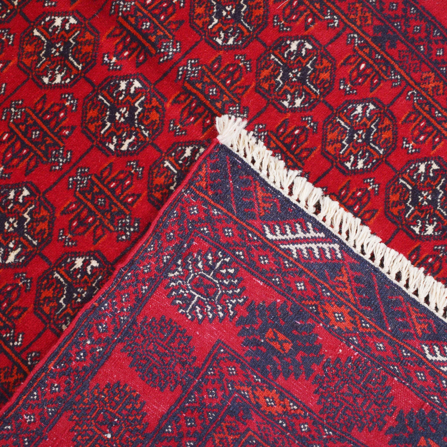 Oriental Bokhara Runner Rug 2' 7" x 6' 1" ft / 79 x 185 cm - No. B20416