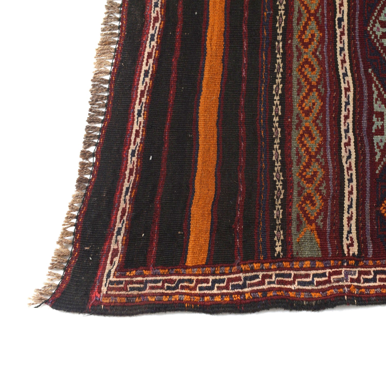 Afghan Laghari Kilim 4' 7" x 7' 10" ft / 140 x 238 cm - No. B20432