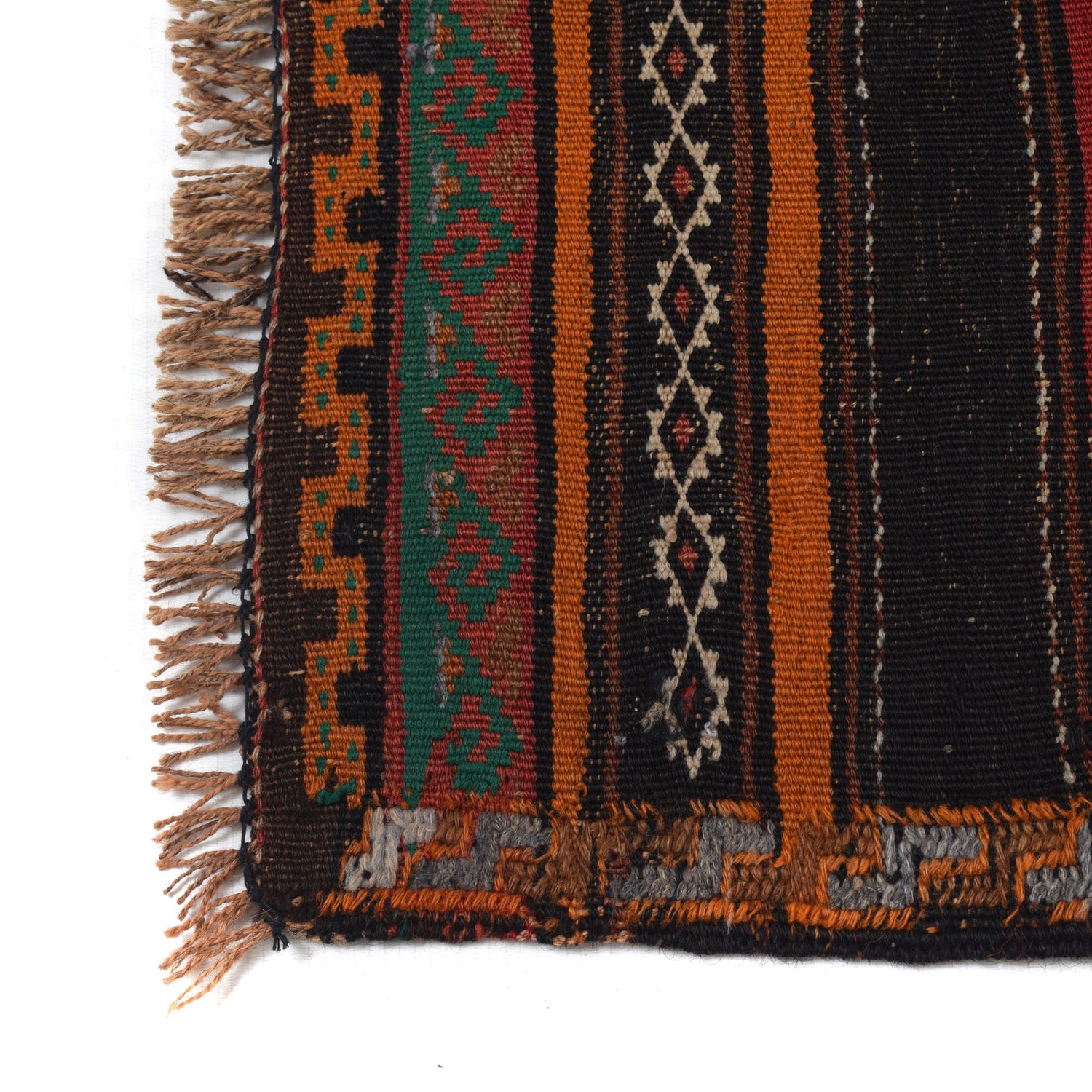 Hand Knotted Laghari Kilim 4' 10" x 6' 4" ft / 148 x 194 cm - No. B20455