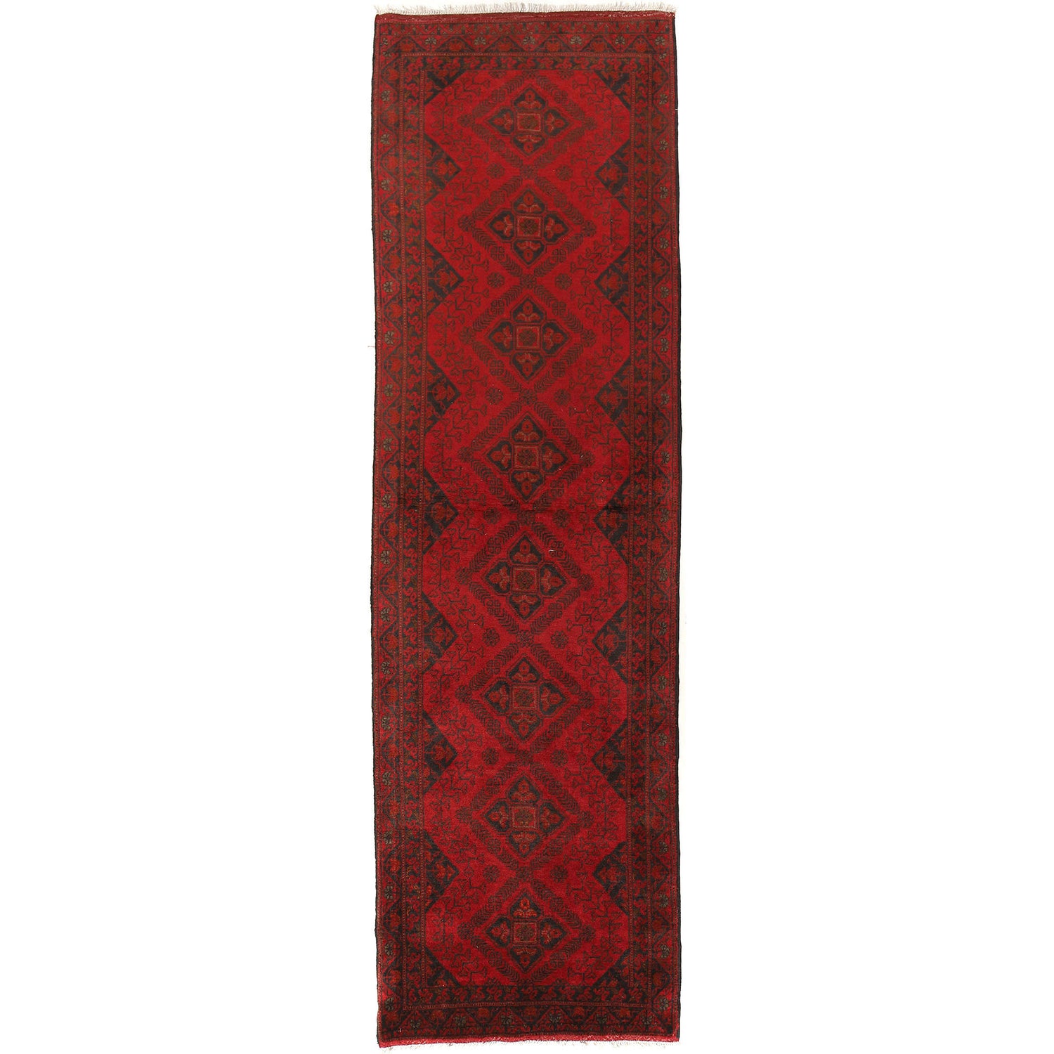 Short Area Runner Rug 2' 7" x 9' 8" ft / 78 x 294 cm - No. B20480