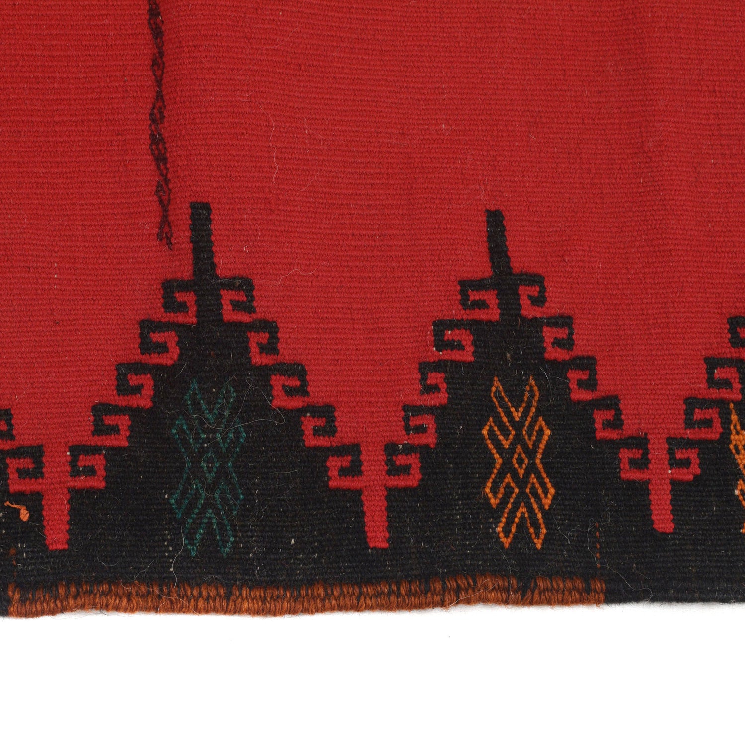 Hand Knotted Sufra Kilem Runner 1' 9" x 4' 2" ft / 54 x 127 cm - No. B20500