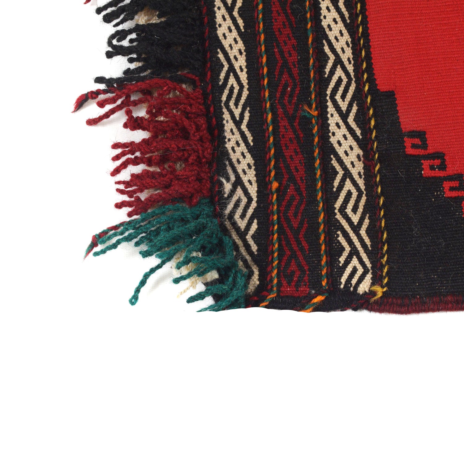 Hand Knotted Sufra Kilem Runner 1' 9" x 4' 2" ft / 54 x 127 cm - No. B20500