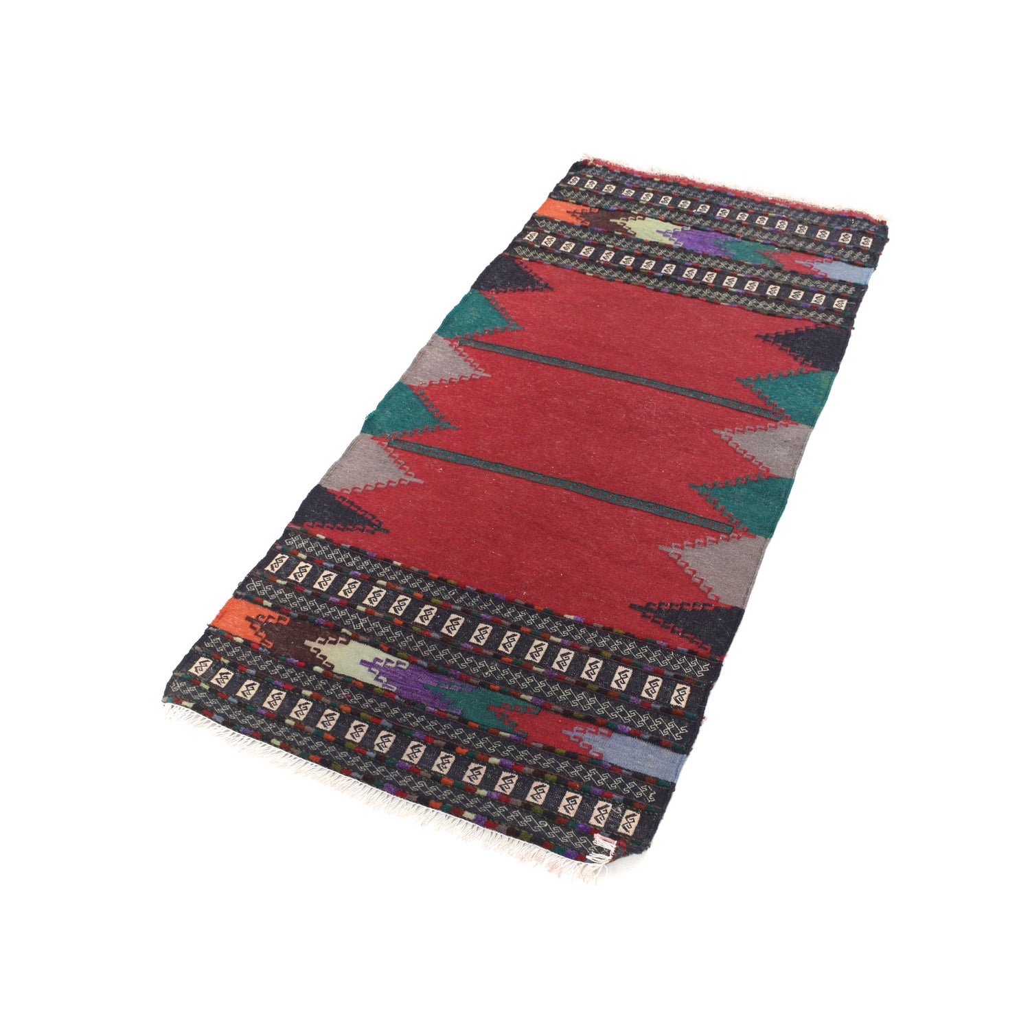 Flatweave Table Sheet Runner 2' 2" x 4' 8" ft / 65 x 142 cm - No. B20504