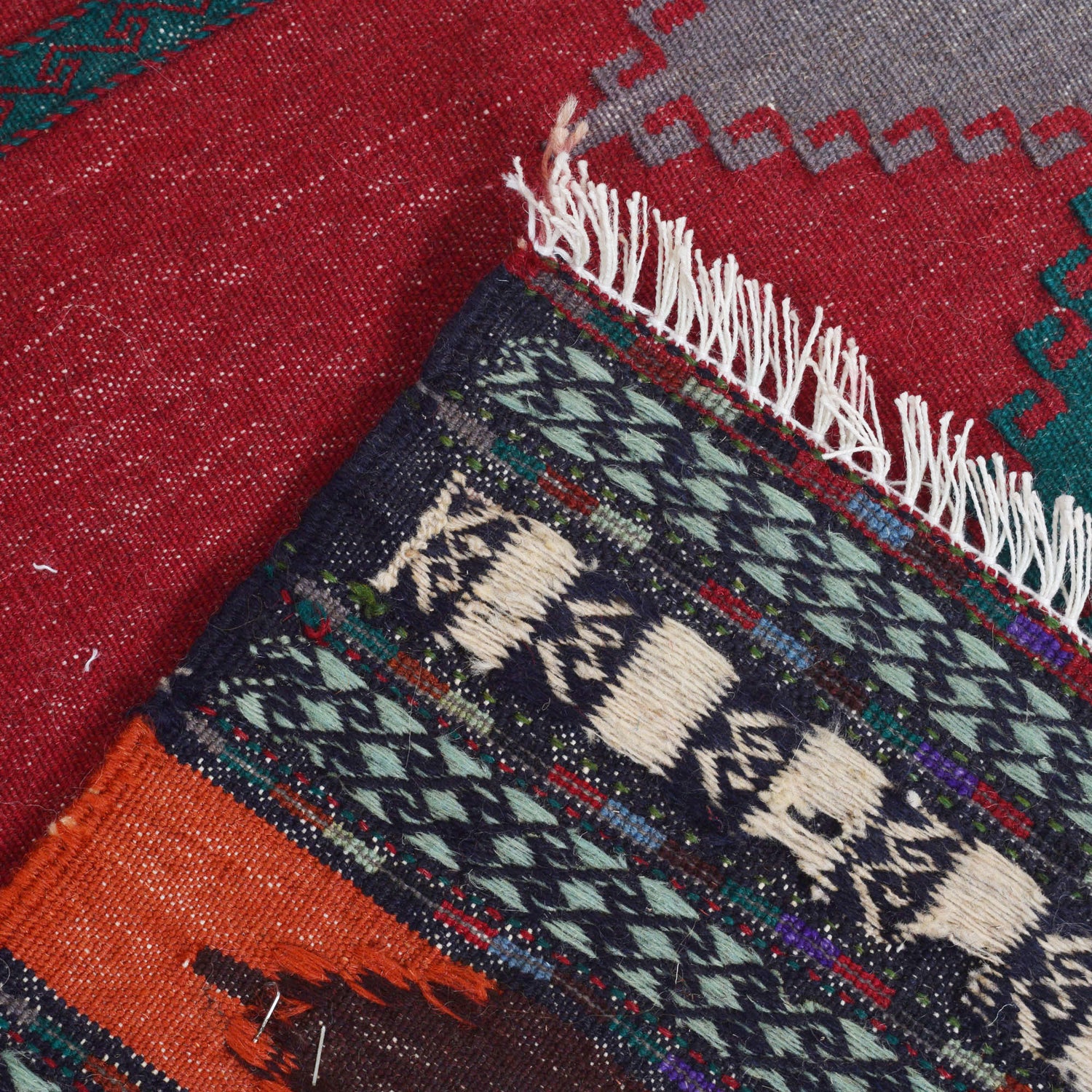 Flatweave Table Sheet Runner 2' 2" x 4' 8" ft / 65 x 142 cm - No. B20504