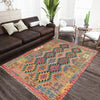 Small Size Chobi Kilim 4' 3" x 5' 11" ft / 130 x 180 cm - No. B20542