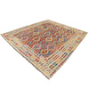 Hand Knotted Afghan Style Kilim 8' 4" x 9' 8" ft / 254 x 295 cm - No. B20780