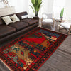 Handmade Pictorial Carpet 2' 11" x 4' 8" ft / 88 x 141 cm - No. B20796
