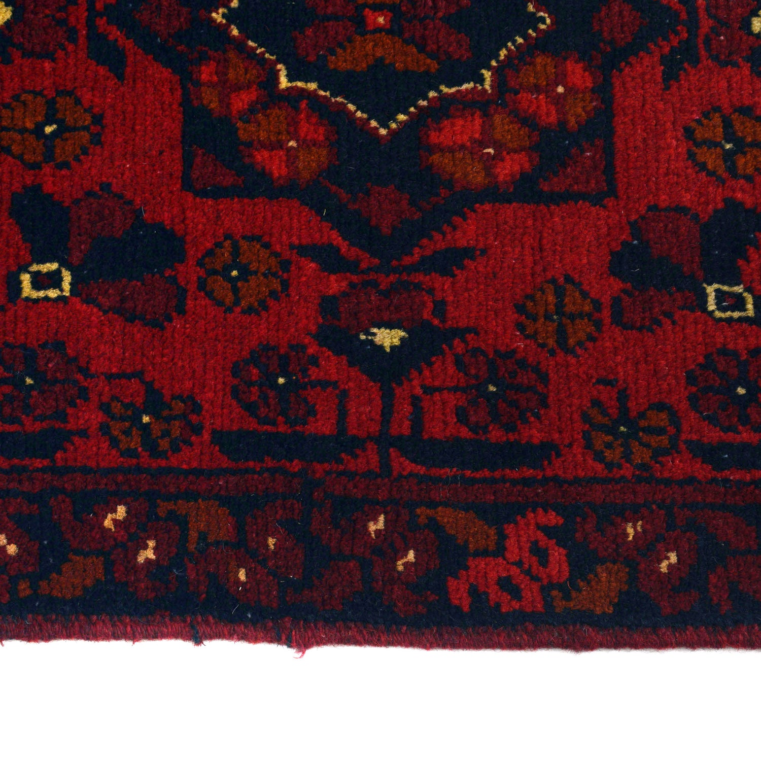 Hand knotted Khal Mohammadi Runner Carpet 1' 8" x 4' 10" ft / 52 x 146 cm - No. B20989