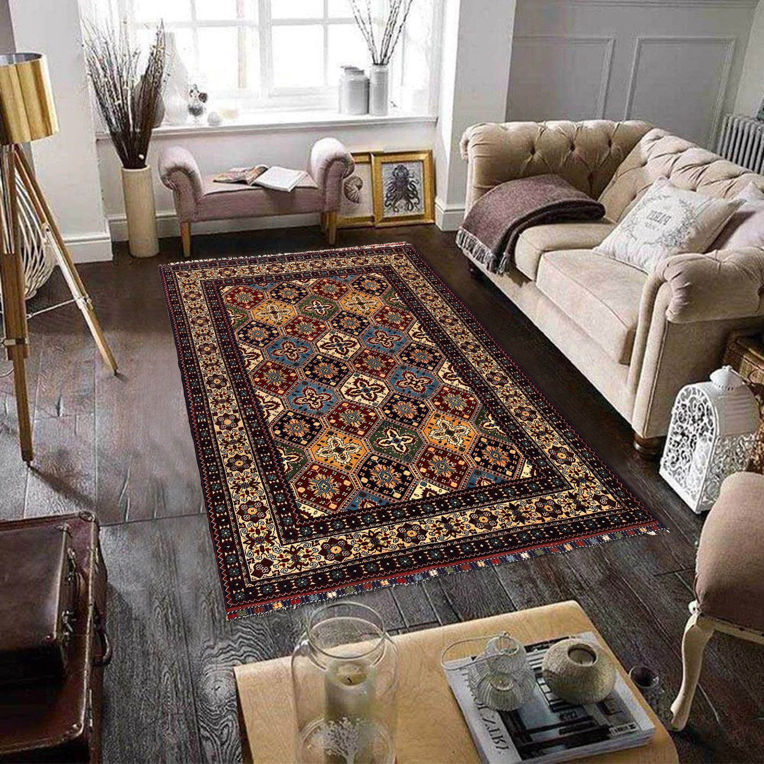 Premium Quality Oriental Rug 5' 1" x 6' 11" ft / 154 x 210 cm - No. B21048