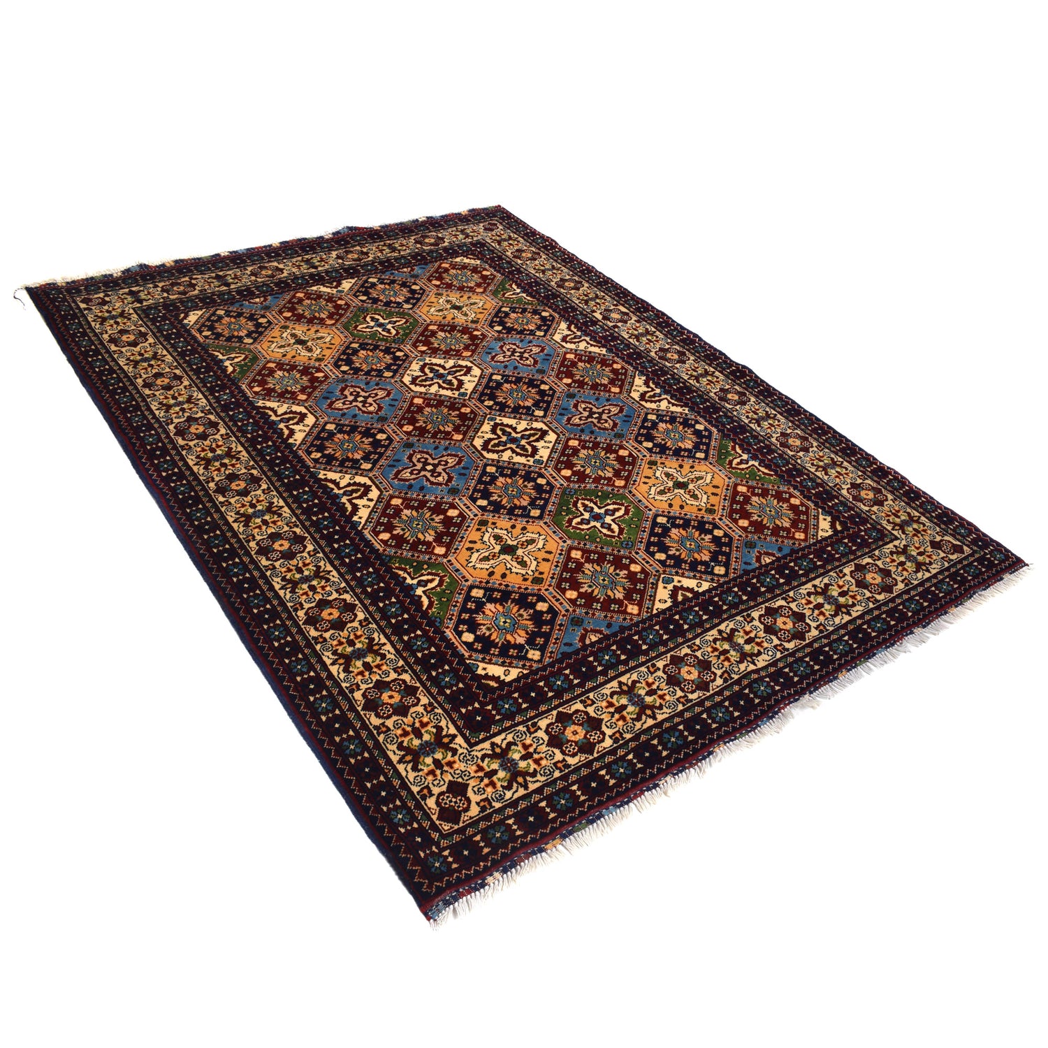 Premium Quality Oriental Rug 5' 1" x 6' 11" ft / 154 x 210 cm - No. B21048