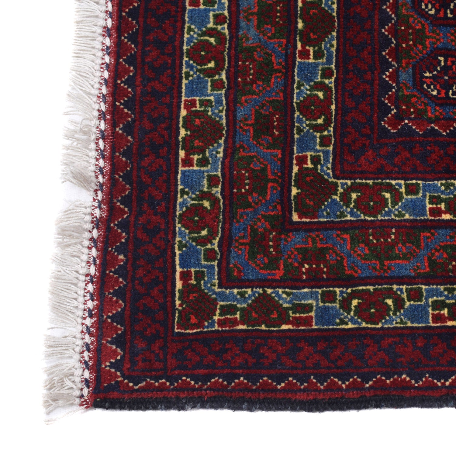 Handmade Khoja Roshnai Area Rug 3' 1" x 4' 8" ft / 93 x 142 cm - No. B21049