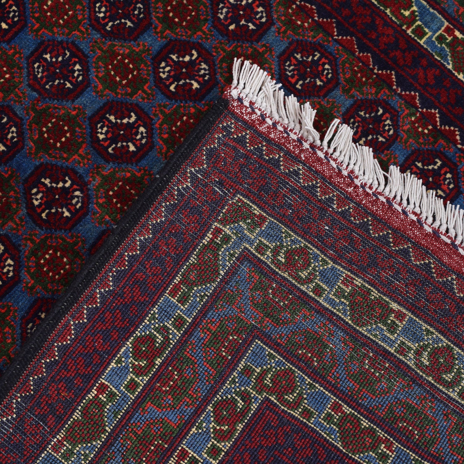 Handmade Khoja Roshnai Area Rug 3' 1" x 4' 8" ft / 93 x 142 cm - No. B21049