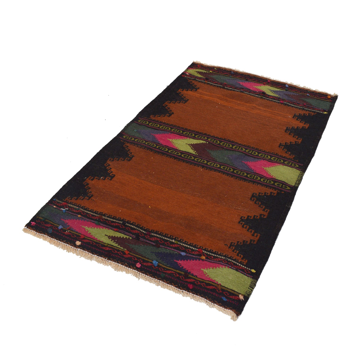 Handmade Table Sheet Kilim Runner 2' 11" x 4' 8" ft / 89 x 142 cm - No. B21060
