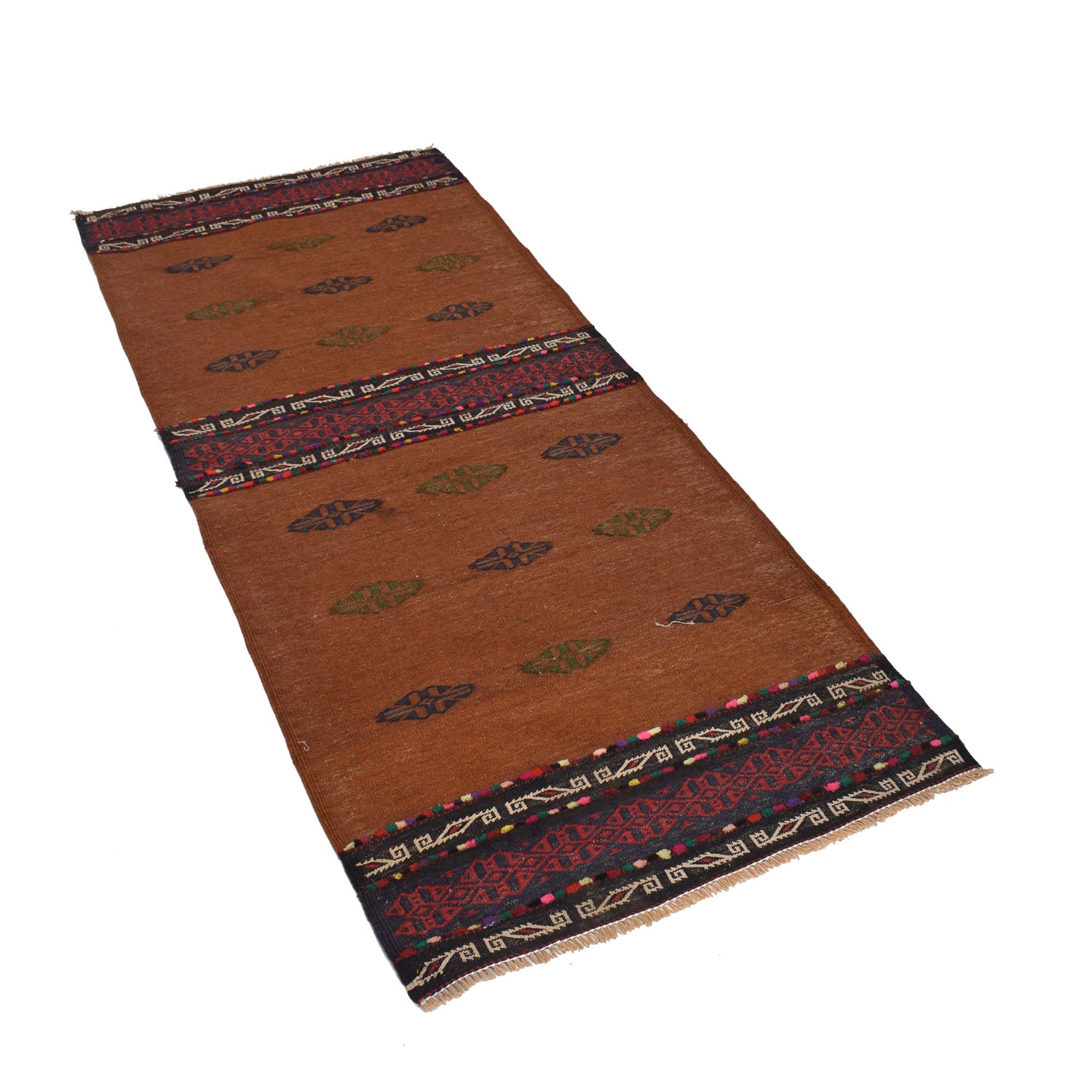 Flatweave Table Sheet Runner 2' 5" x 5' 11" ft / 74 x 181 cm - No. B21062