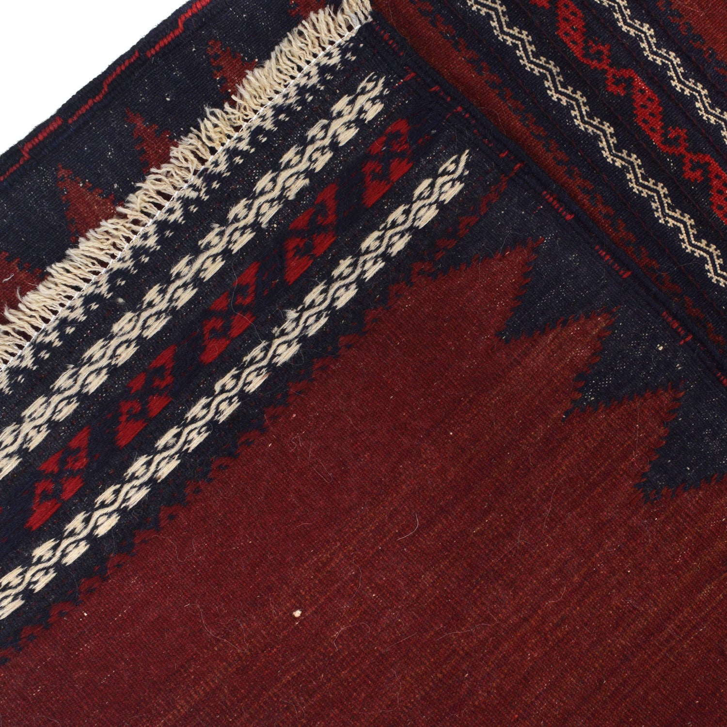 Hand Knotted Sufra Kilem Runner 2' 5" x 4' 7" ft / 73 x 140 cm - No. B21297