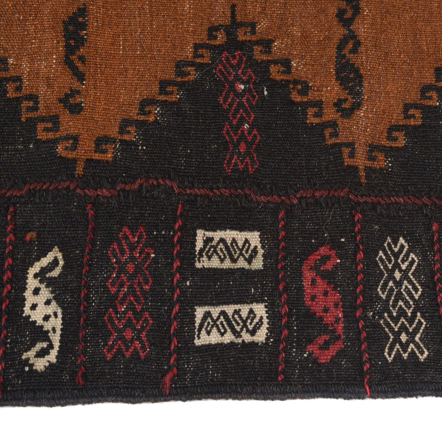 Flatweave Table Sheet Runner 2' 2" x 4' 5" ft / 67 x 134 cm - No. B21331