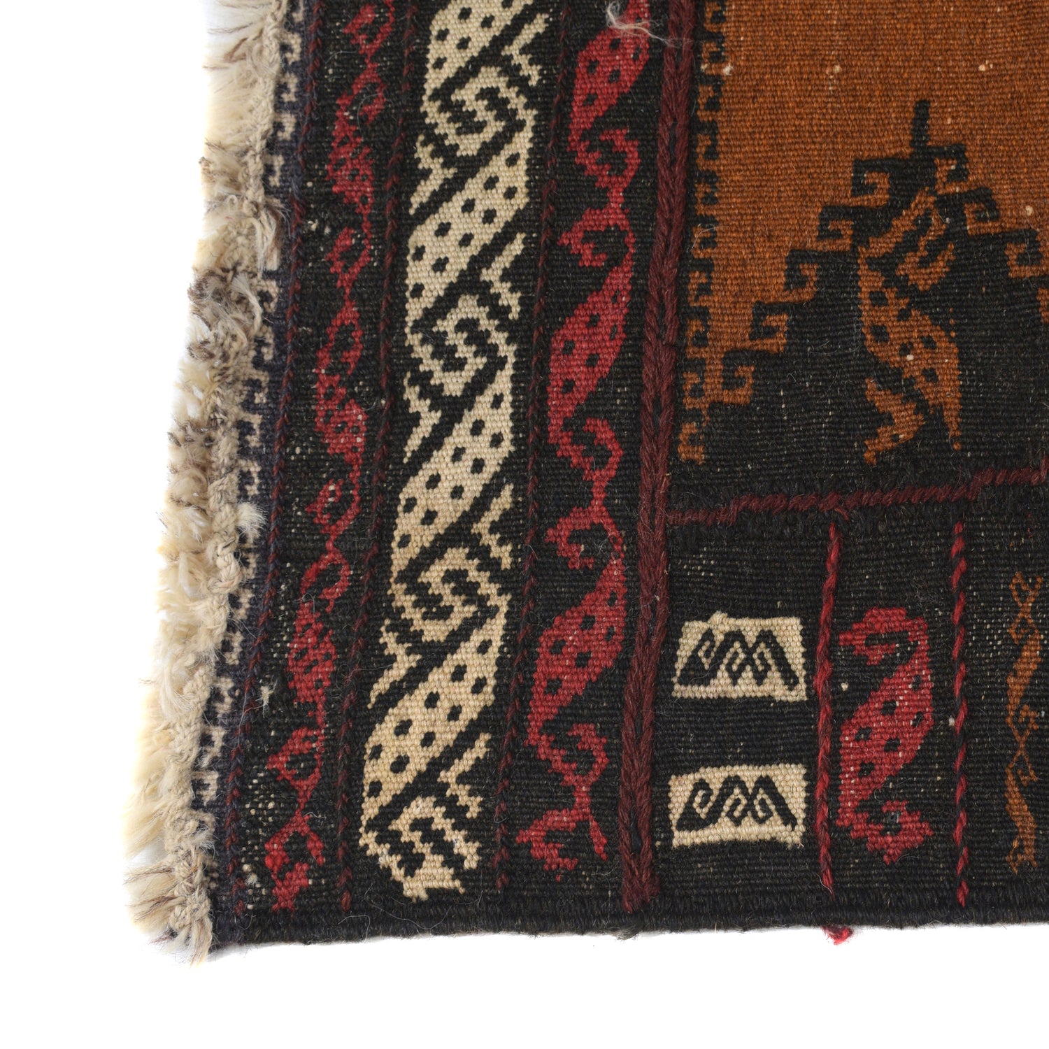 Flatweave Table Sheet Runner 2' 2" x 4' 5" ft / 67 x 134 cm - No. B21331