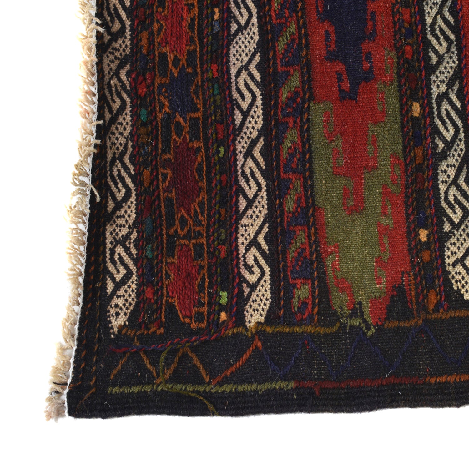 Flatweave Table Sheet Runner 2' 3" x 4' 8" ft / 68 x 143 cm - No. B21333