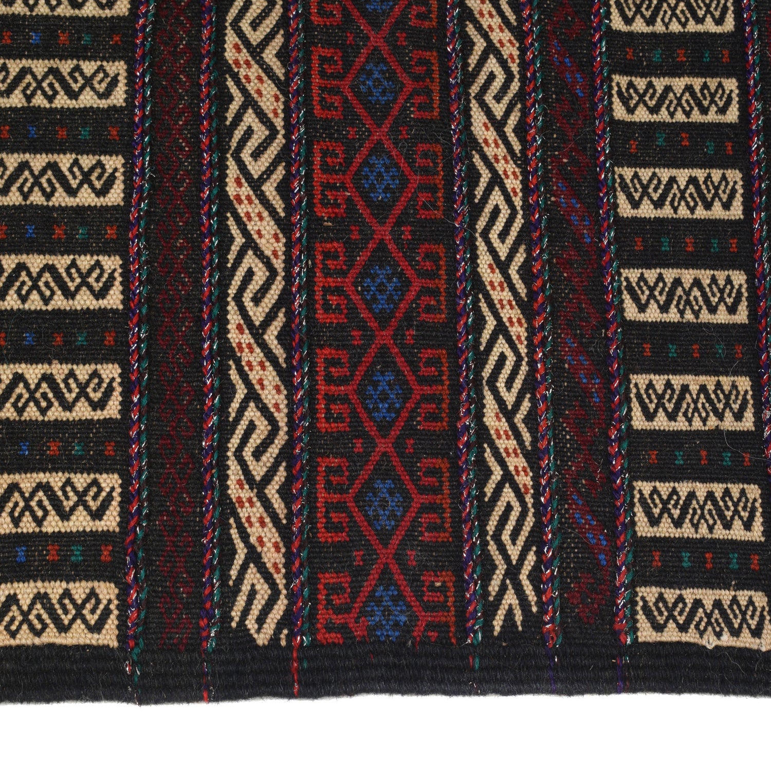 Flatweave Table Sheet Runner 2' 1" x 4' 8" ft / 64 x 143 cm - No. B21336