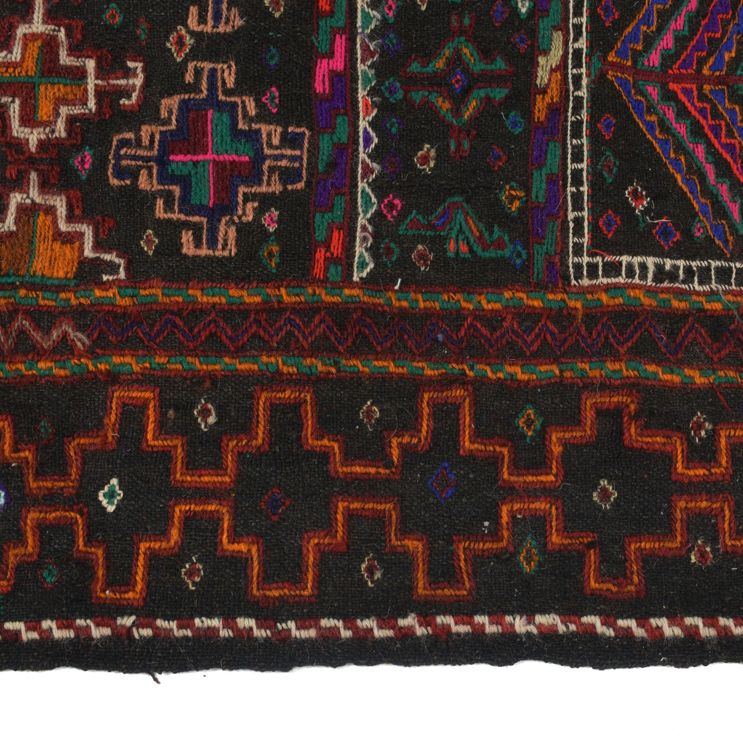 Flatweave Table Sheet Runner 2' 1" x 4' 8" ft / 64 x 141 cm - No. B21337