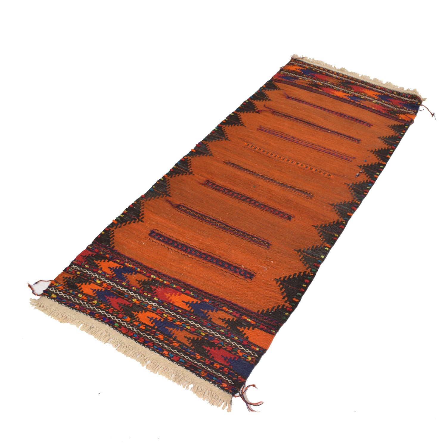 Handmade Table Sheet Kilim Runner 2' 2" x 5' 5" ft / 65 x 164 cm - No. B21403