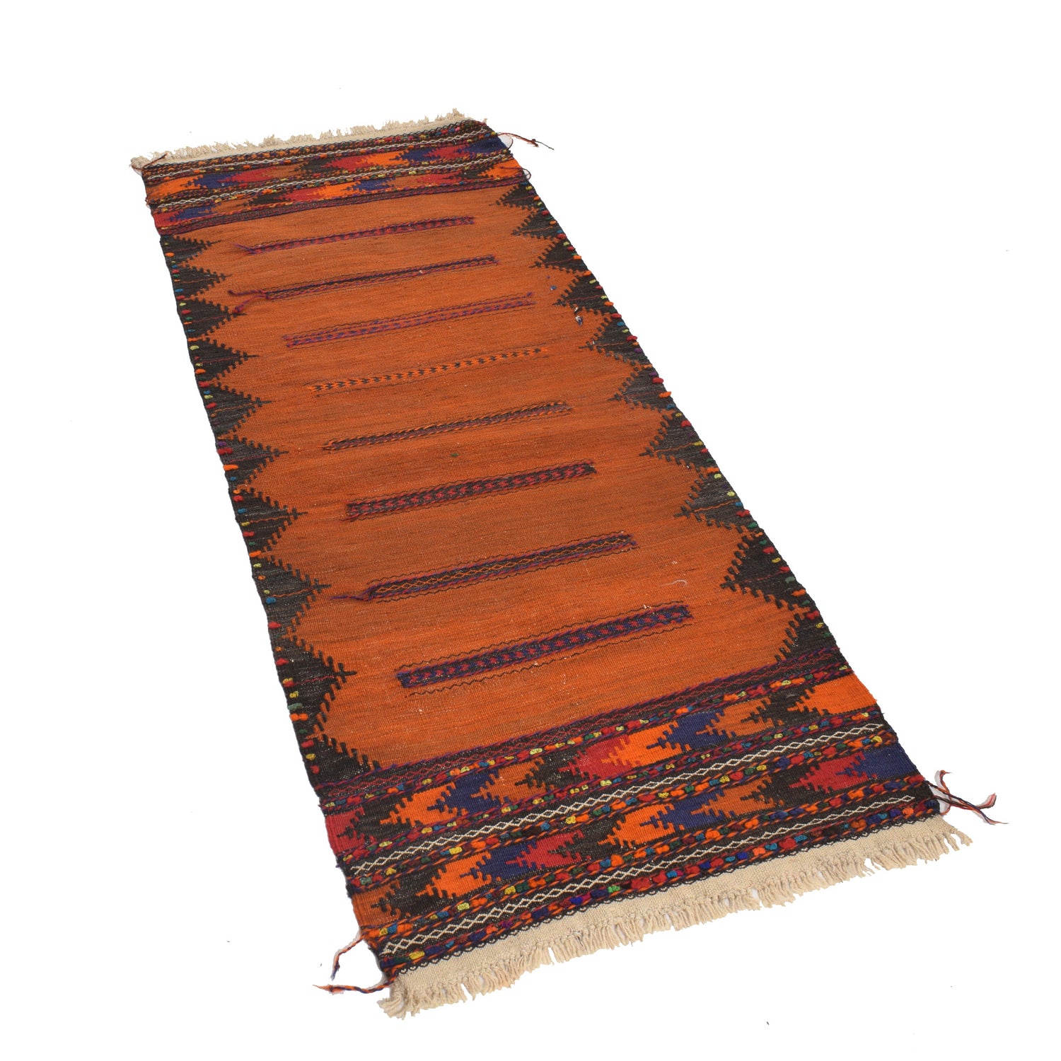Handmade Table Sheet Kilim Runner 2' 2" x 5' 5" ft / 65 x 164 cm - No. B21403