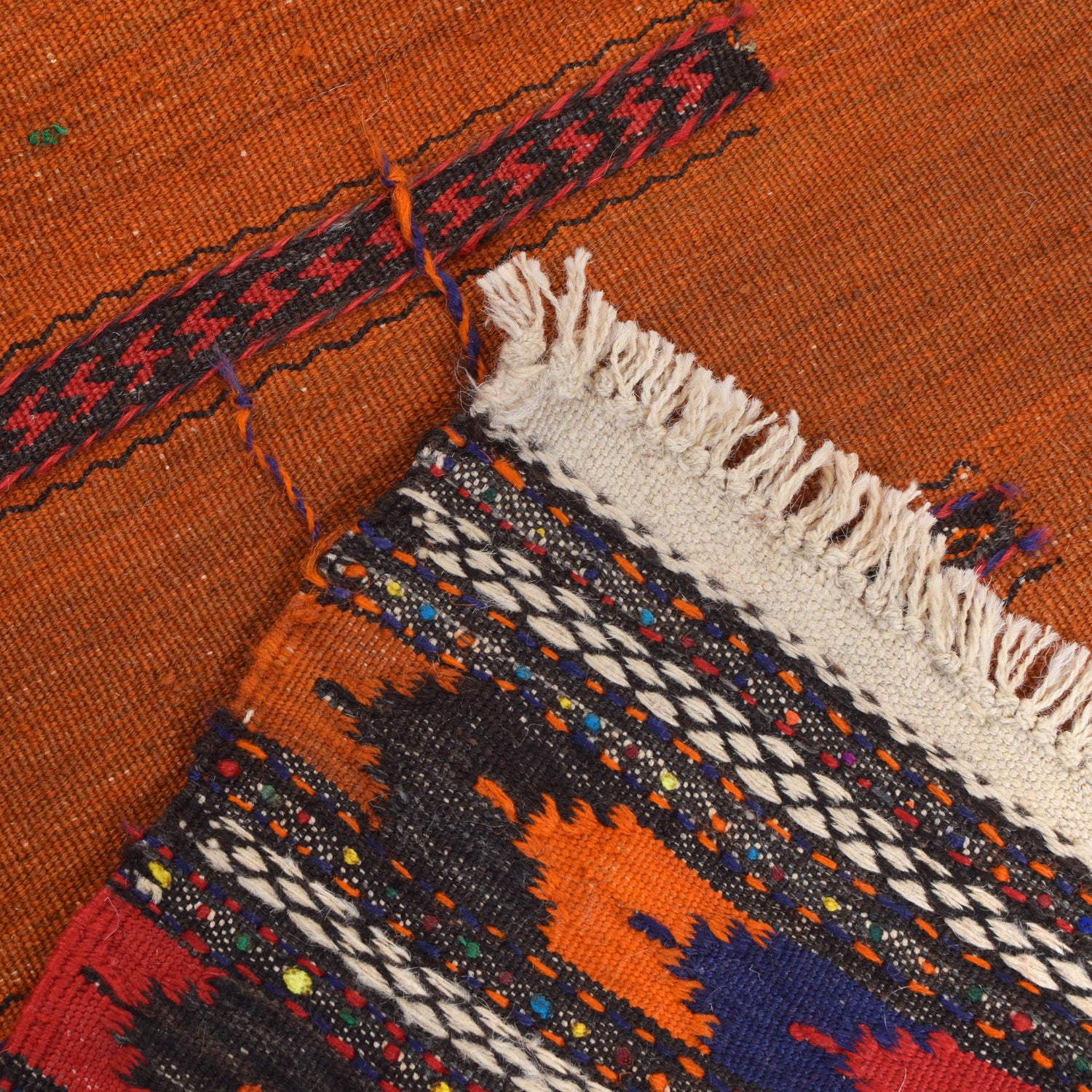 Handmade Table Sheet Kilim Runner 2' 2" x 5' 5" ft / 65 x 164 cm - No. B21403