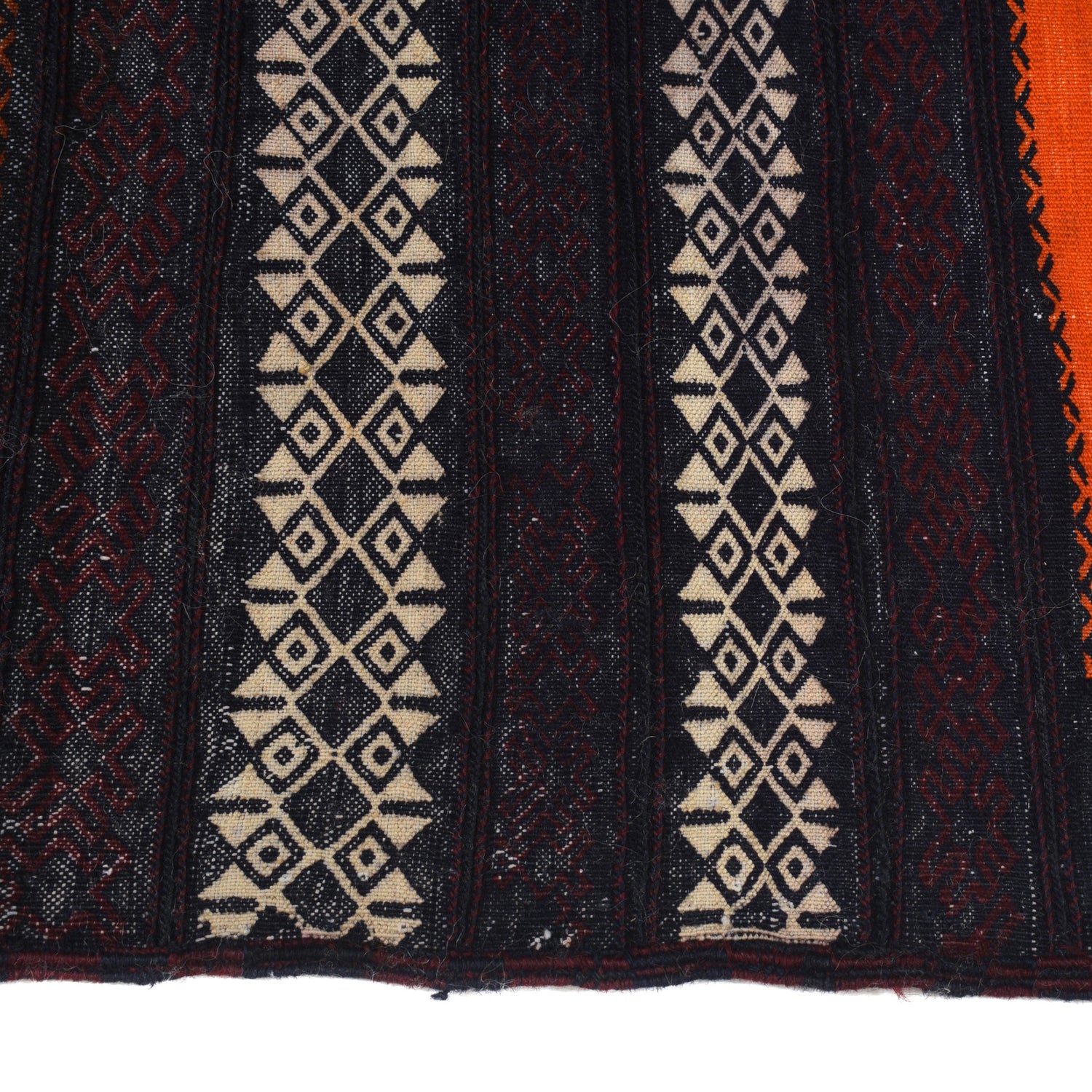 Handmade Table Sheet Kilim Runner 2' 1" x 4' 5" ft / 63 x 134 cm - No. B21412