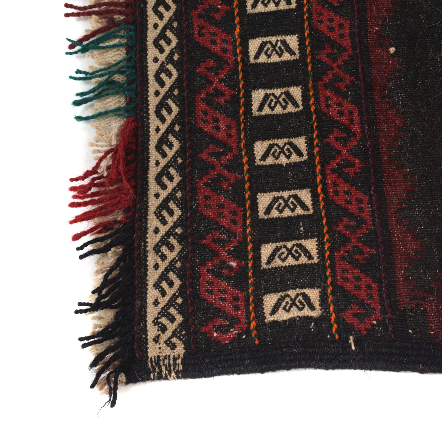 Hand Knotted Sufra Kilem Runner 2' 1" x 4' 1" ft / 64 x 124 cm - No. B21425