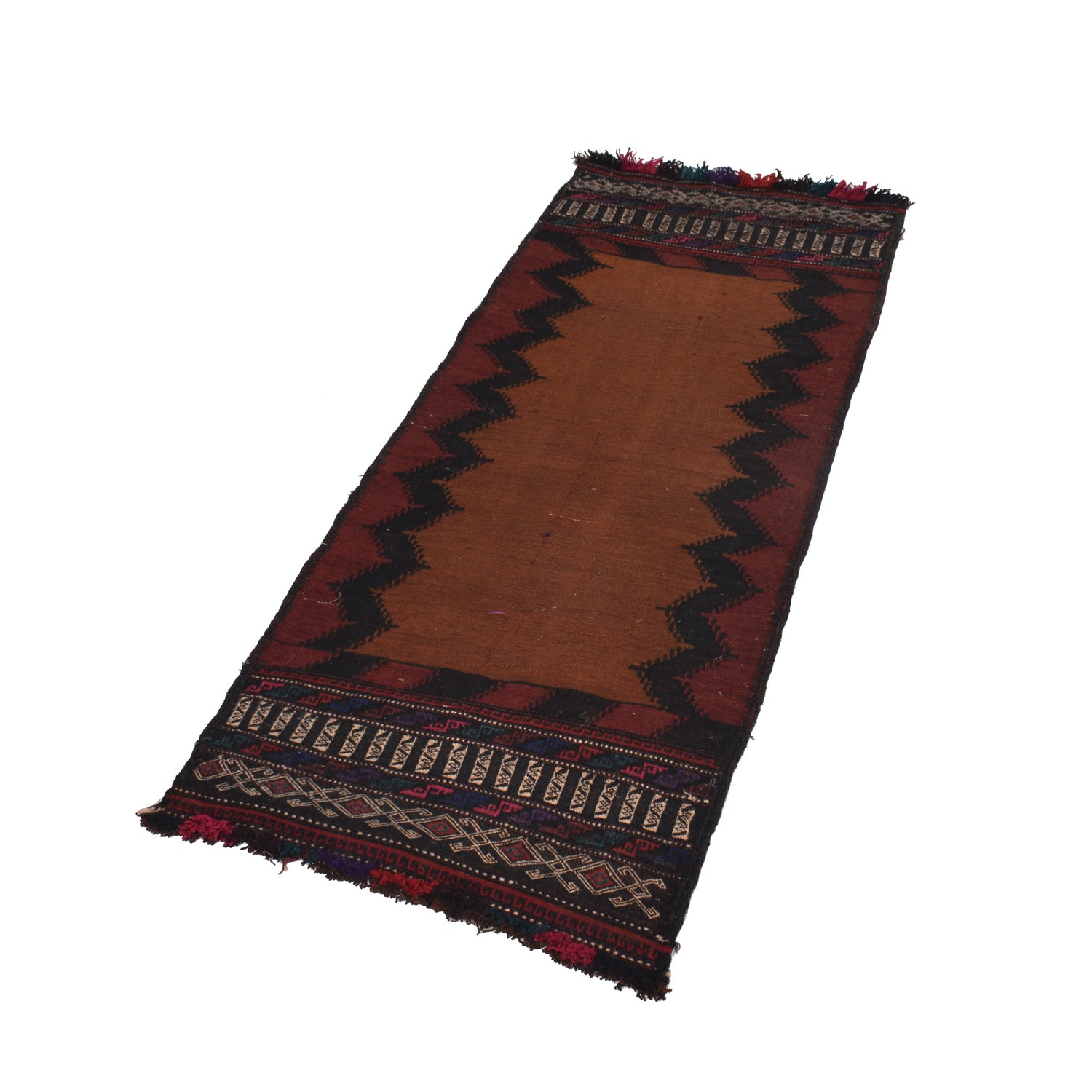 Handmade Table Sheet Kilim Runner 2' 0" x 4' 10" ft / 60 x 147 cm - No. B21433