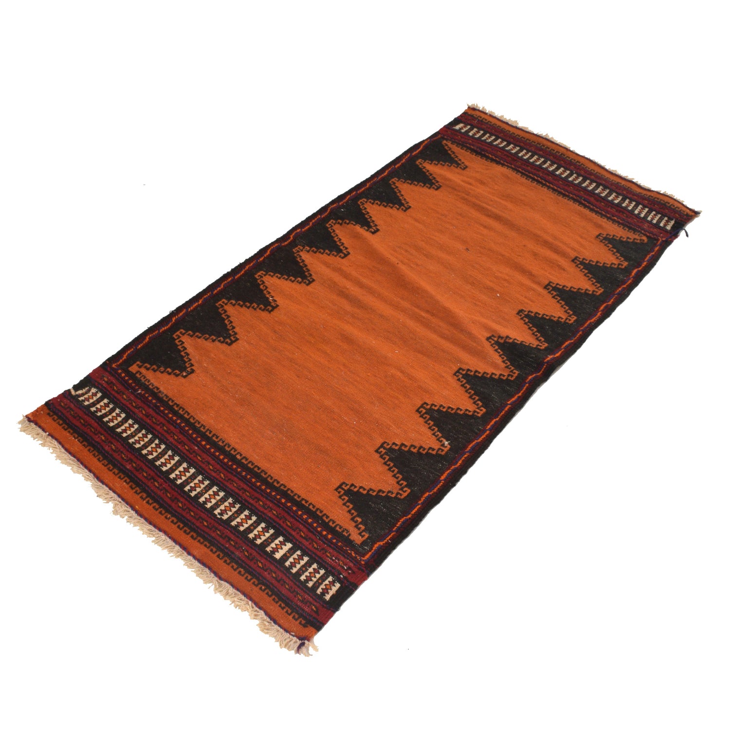 Flatweave Table Sheet Runner 2' 0" x 4' 4" ft / 62 x 133 cm - No. B21470