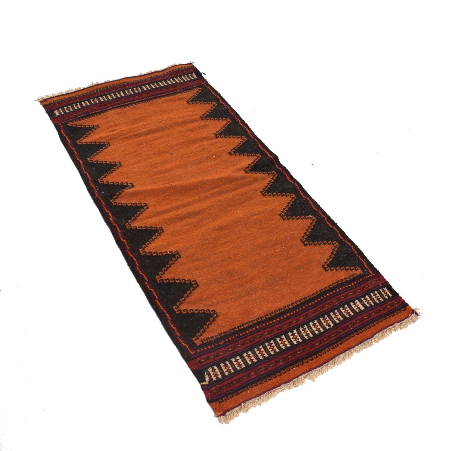 Flatweave Table Sheet Runner 2' 0" x 4' 4" ft / 62 x 133 cm - No. B21470