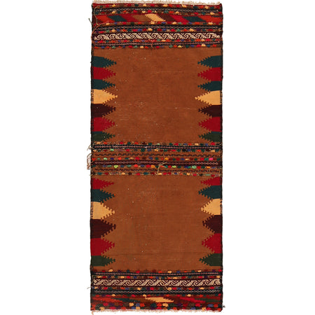 Flatweave Table Sheet Runner 2' 0" x 4' 8" ft / 60 x 142 cm - No. B21487