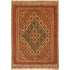 Handmade Nakhunak Kilim Rug 2' 7" x 3' 7" ft / 80 x 110 cm - No. B21526