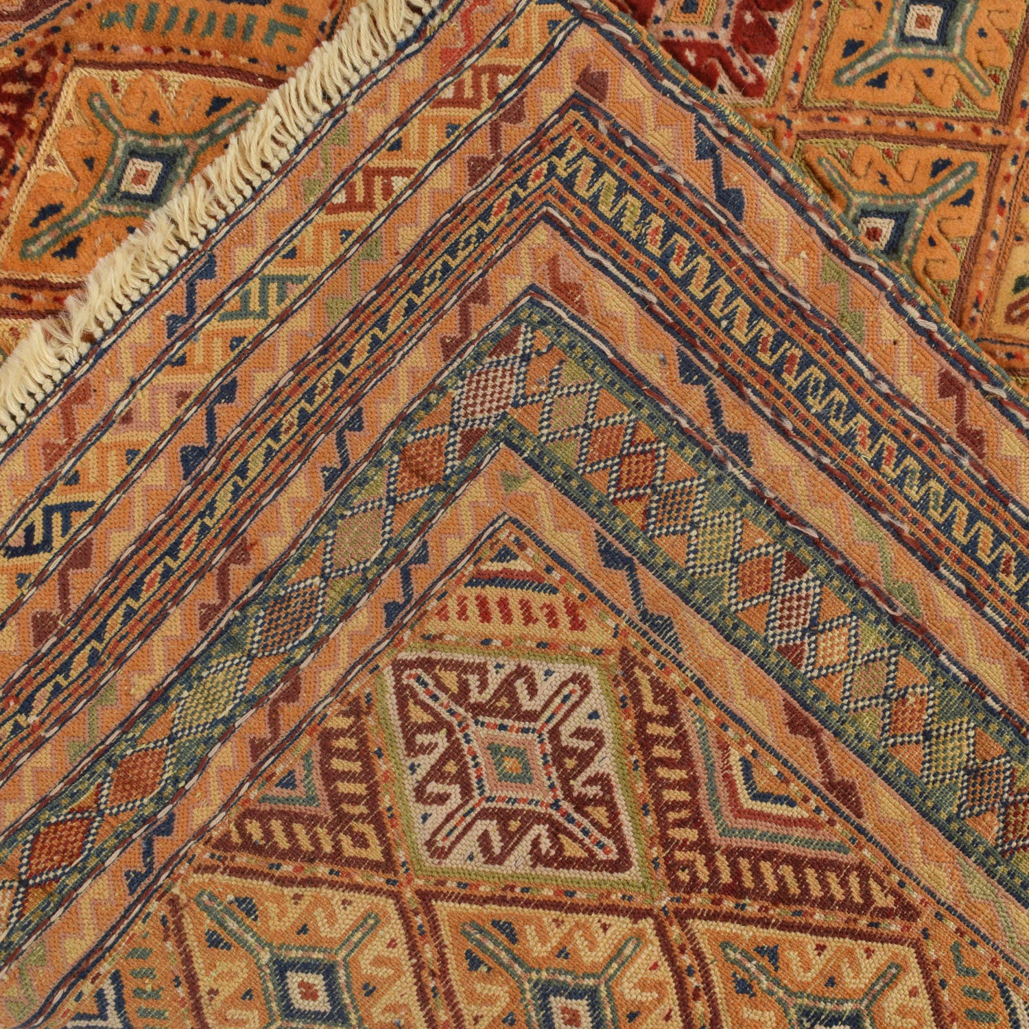 Hand Knotted Luxury Kilim Rug 3' 2" x 4' 12" ft / 97 x 152 cm - No. B21527