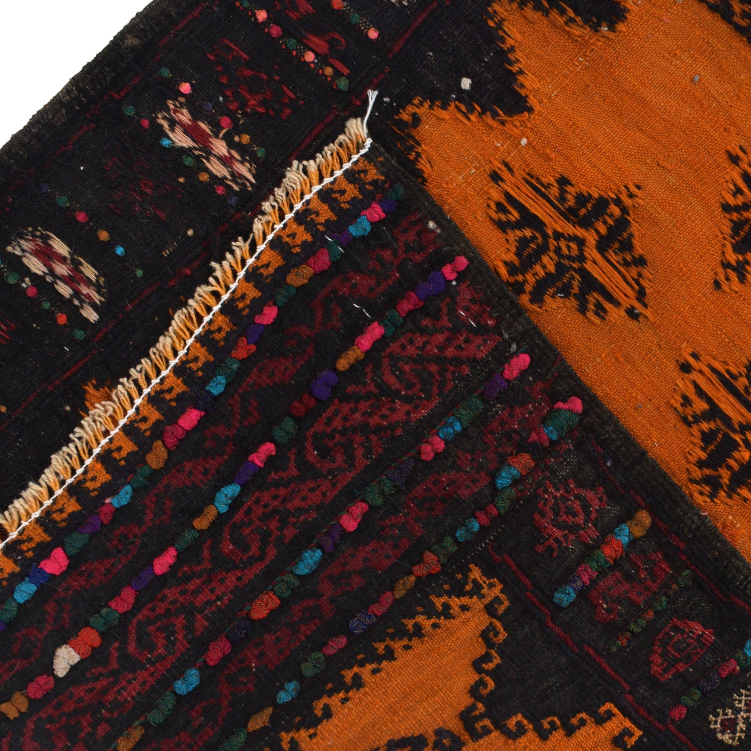 Flatweave Table Sheet Runner 2' 0" x 4' 6" ft / 61 x 136 cm - No. B21532