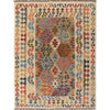 Hand Knotted Flatweave Kilim 5' 1" x 6' 7" ft / 155 x 201 cm - No. B21592