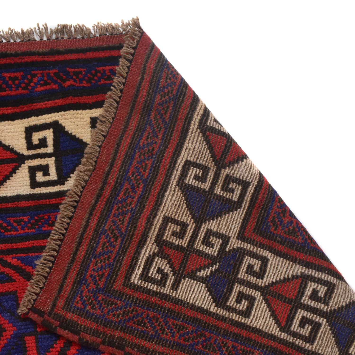 Hand Knotted Baluchi Rug 5' 7" x 8' 6" ft / 170 x 260 cm - No. B22895