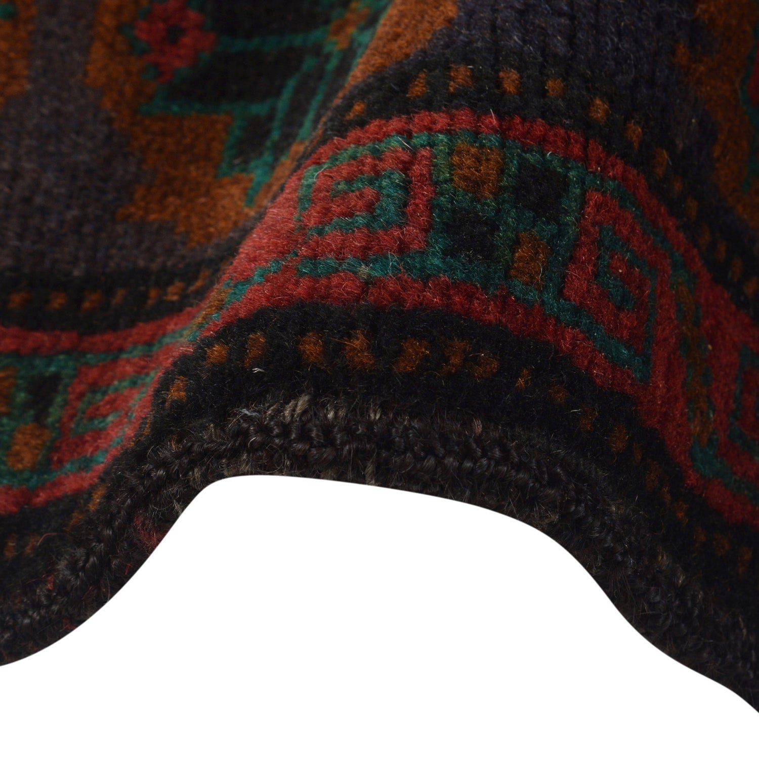 Handmade Baluchi Rug 4' 3" x 7' 4" ft / 129 x 223 cm - No. B23678