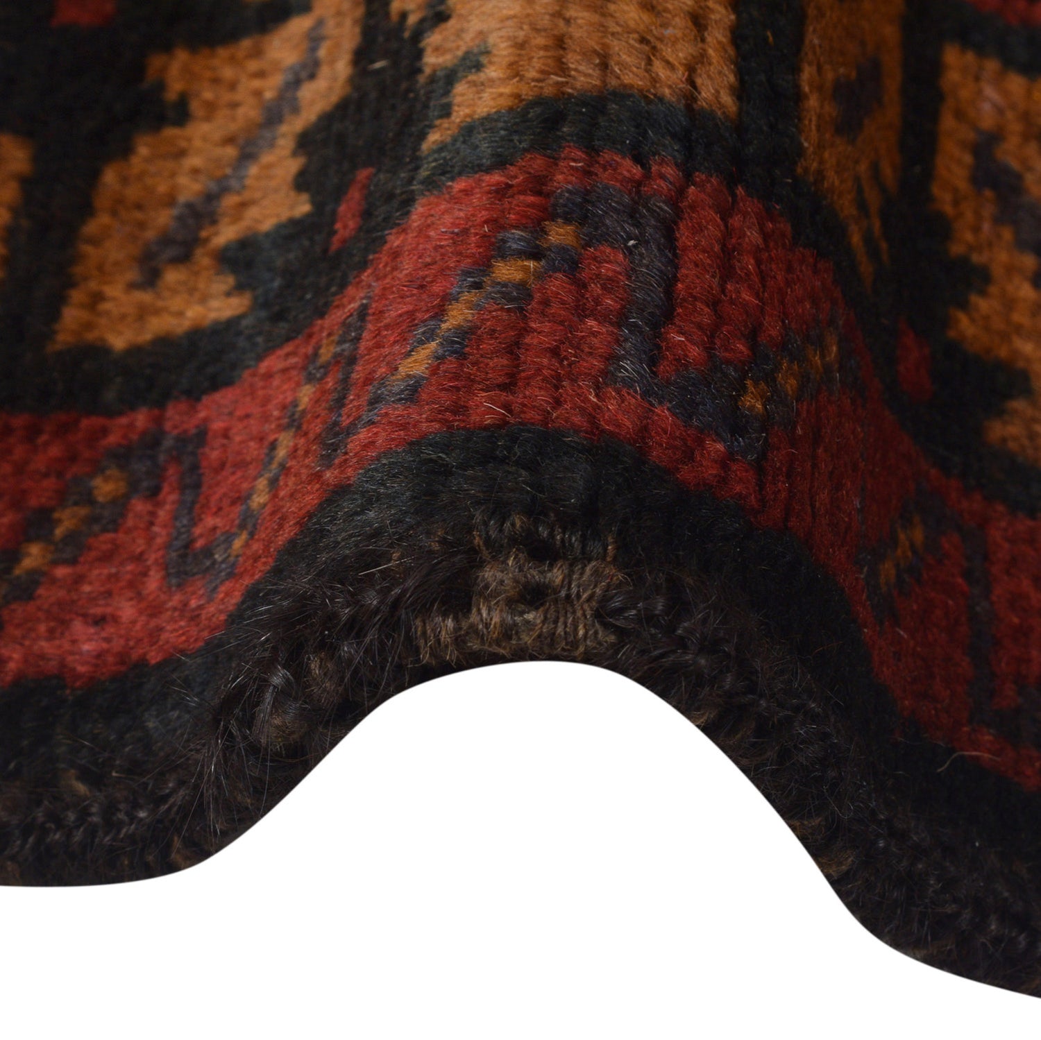 Tribal Baloch Rug 3' 5" x 6' 3" ft / 104 x 191 cm - No. B23679