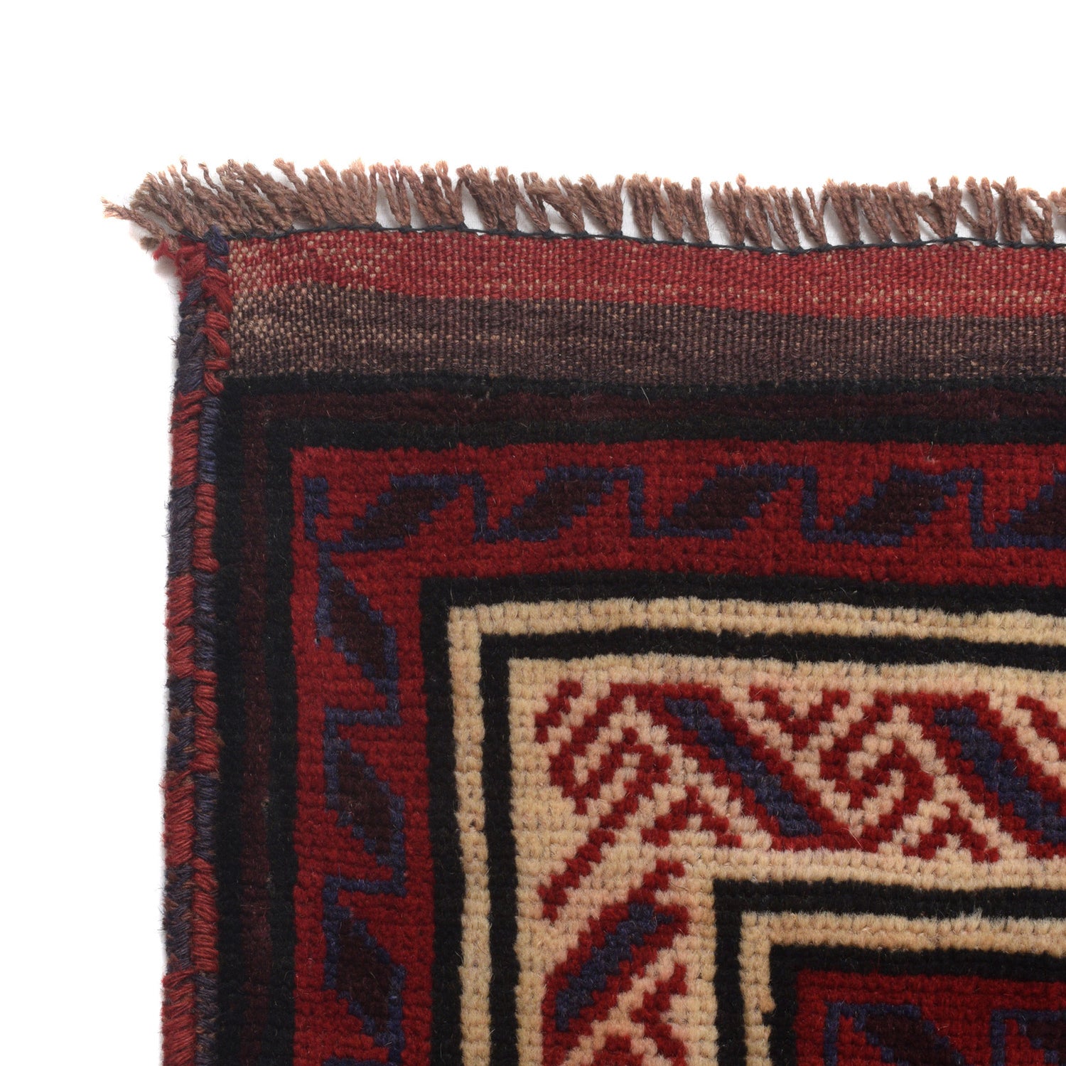 Hand Knotted Baluchi Rug 4' 11" x 7' 6" ft / 151 x 228 cm - No. B23712