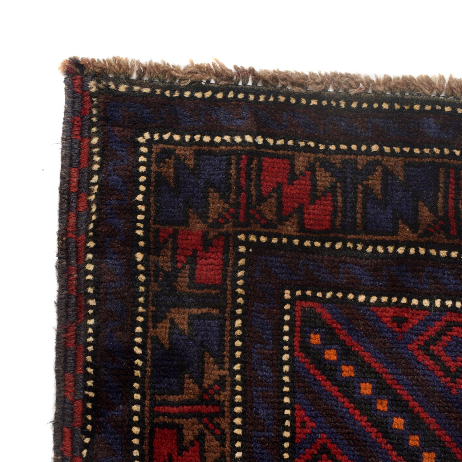 Tribal Baloch Rug 4' 2" x 6' 4" ft / 126 x 193 cm - No. B23759