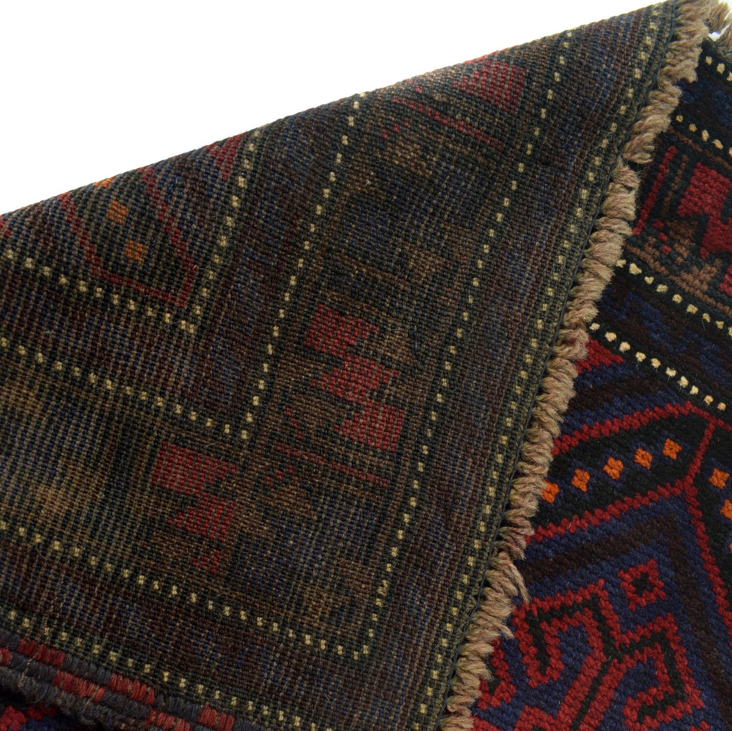 Tribal Baloch Rug 4' 2" x 6' 4" ft / 126 x 193 cm - No. B23759