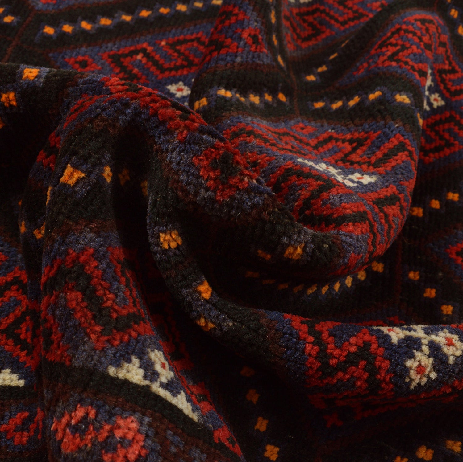 Handmade Baluchi Rug 5' 2" x 6' 7" ft / 157 x 200 cm - No. B23762