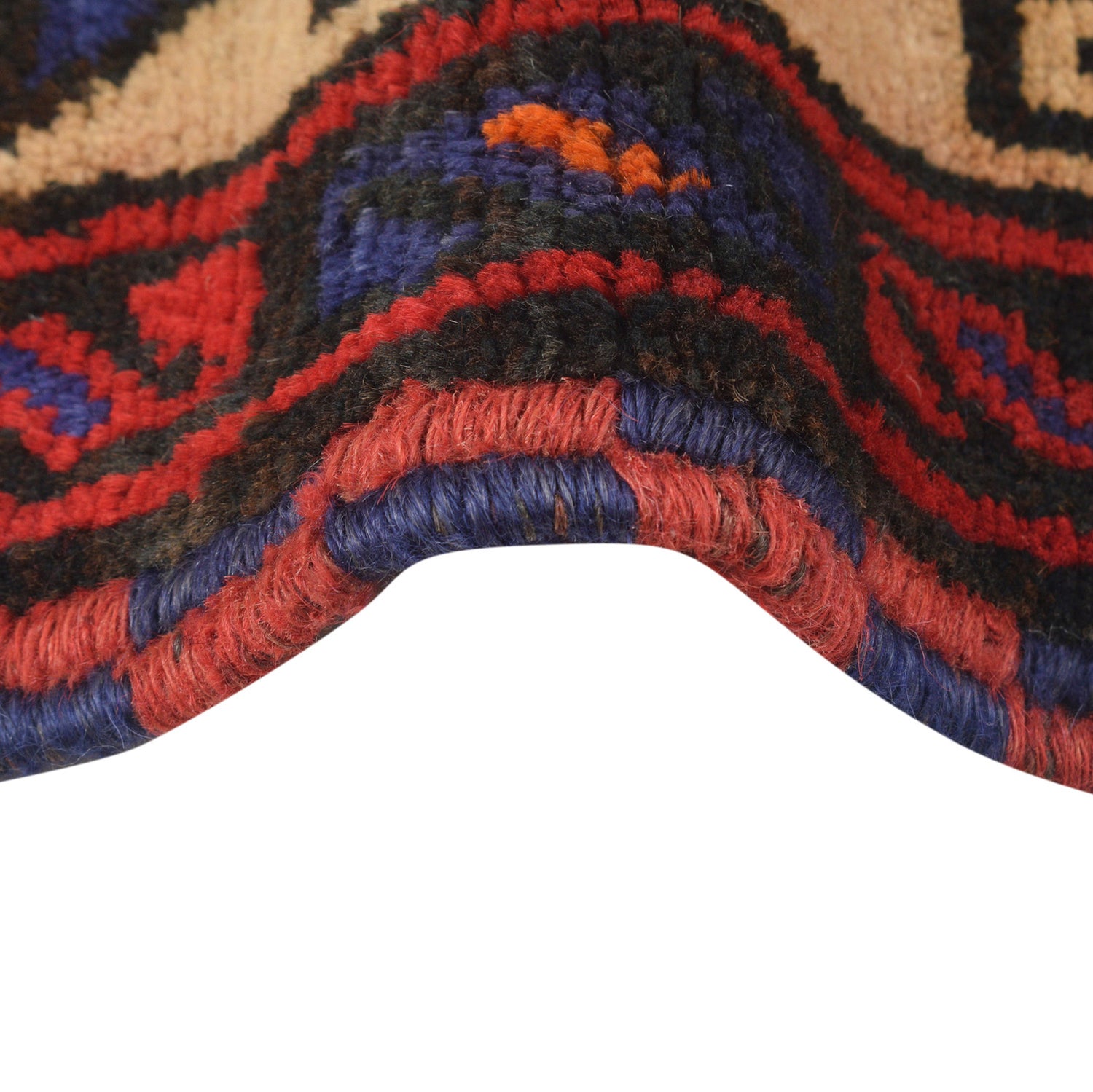 Tribal Baloch Rug 4' 7" x 6' 2" ft / 140 x 187 cm - No. B23763