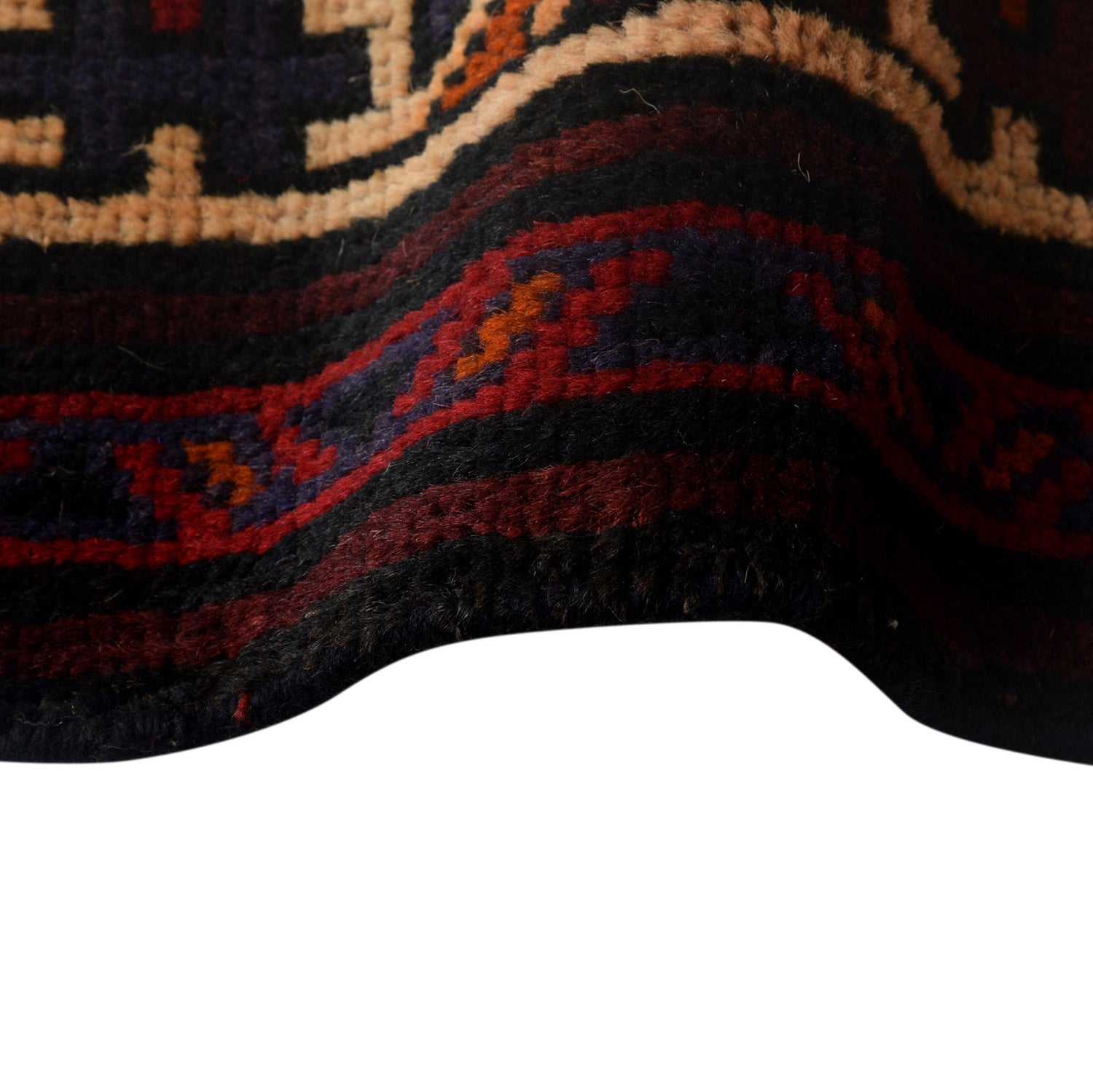 Handmade Baluchi Rug 4' 9" x 7' 1" ft / 146 x 216 cm - No. B24190