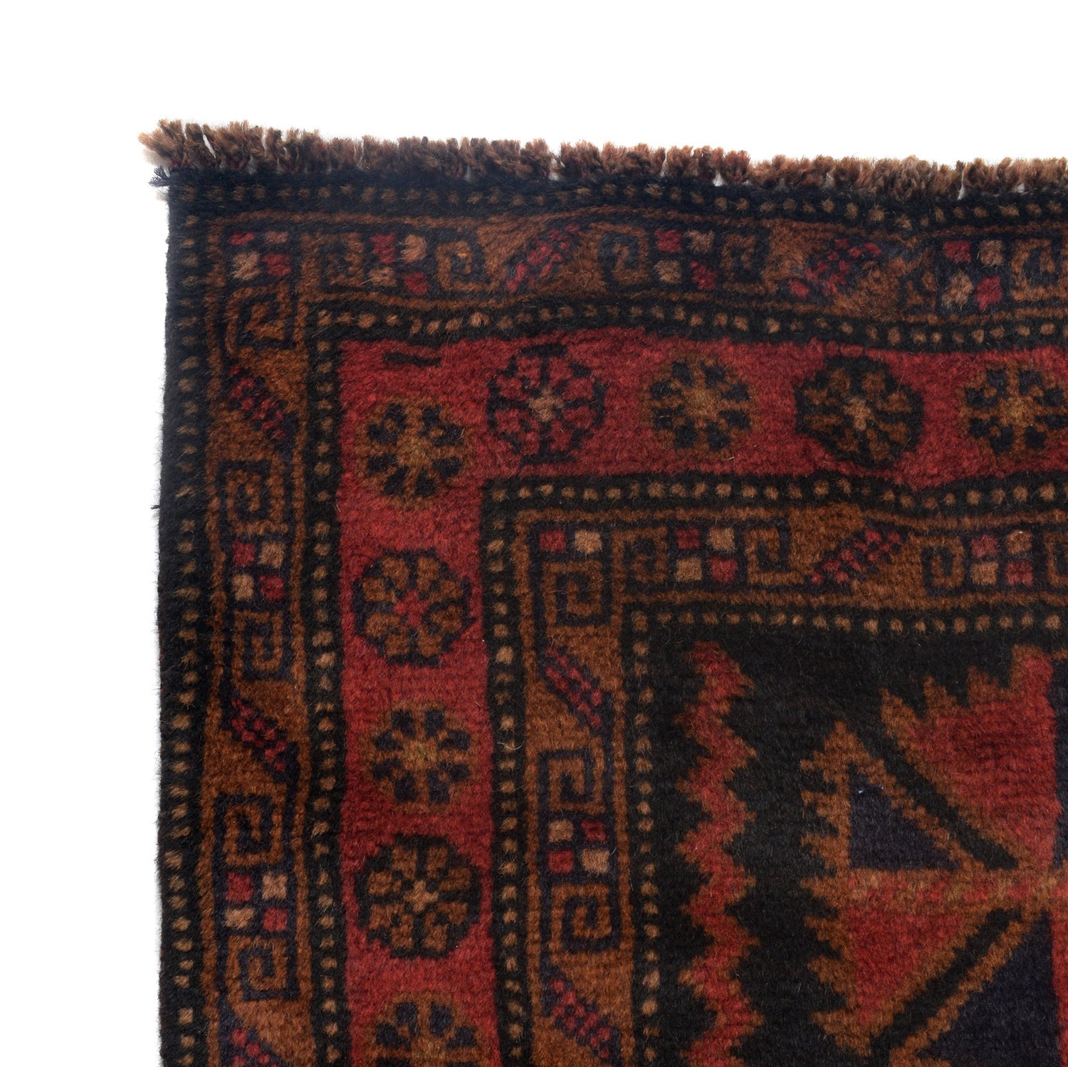 Tribal Baloch Rug 3' 8" x 5' 12" ft / 111 x 182 cm - No. B24431