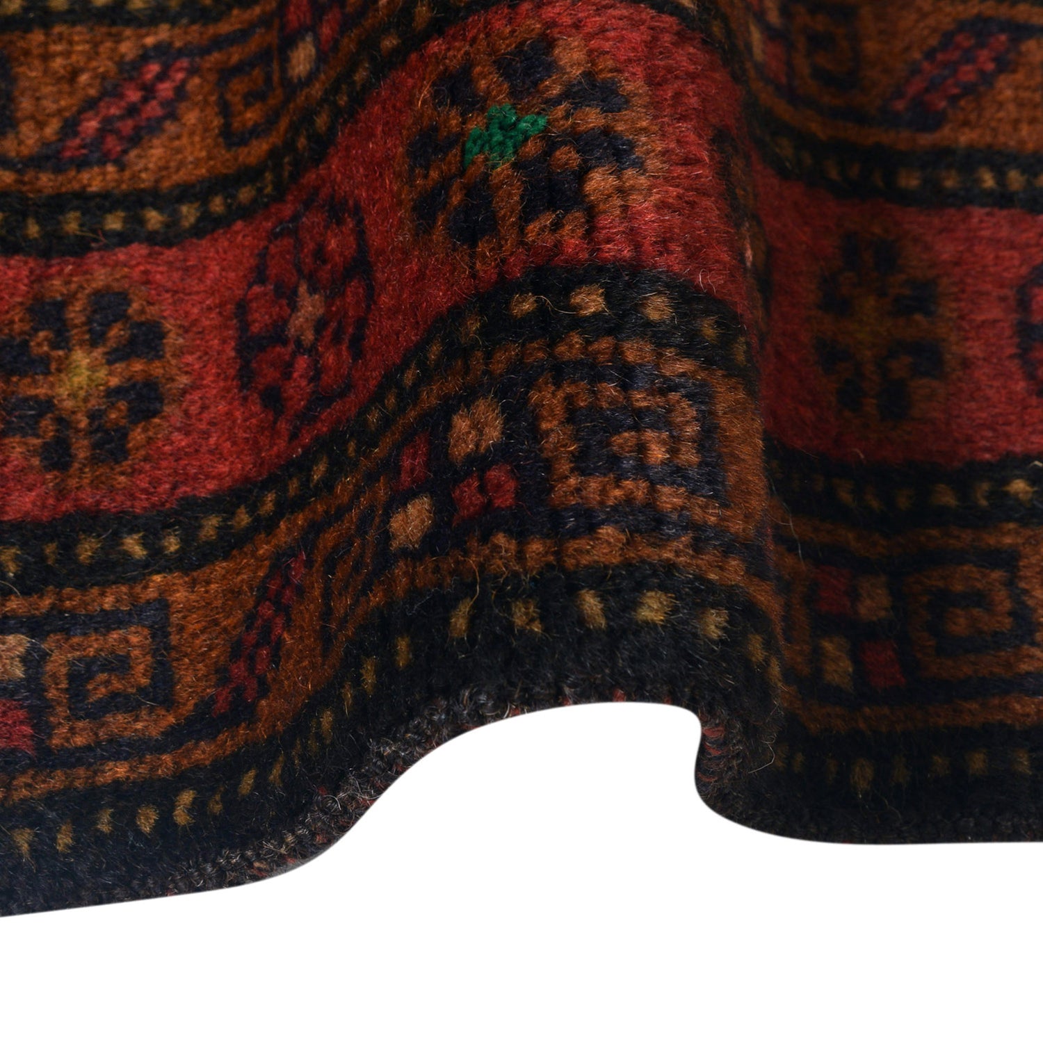 Tribal Baloch Rug 3' 8" x 5' 12" ft / 111 x 182 cm - No. B24431