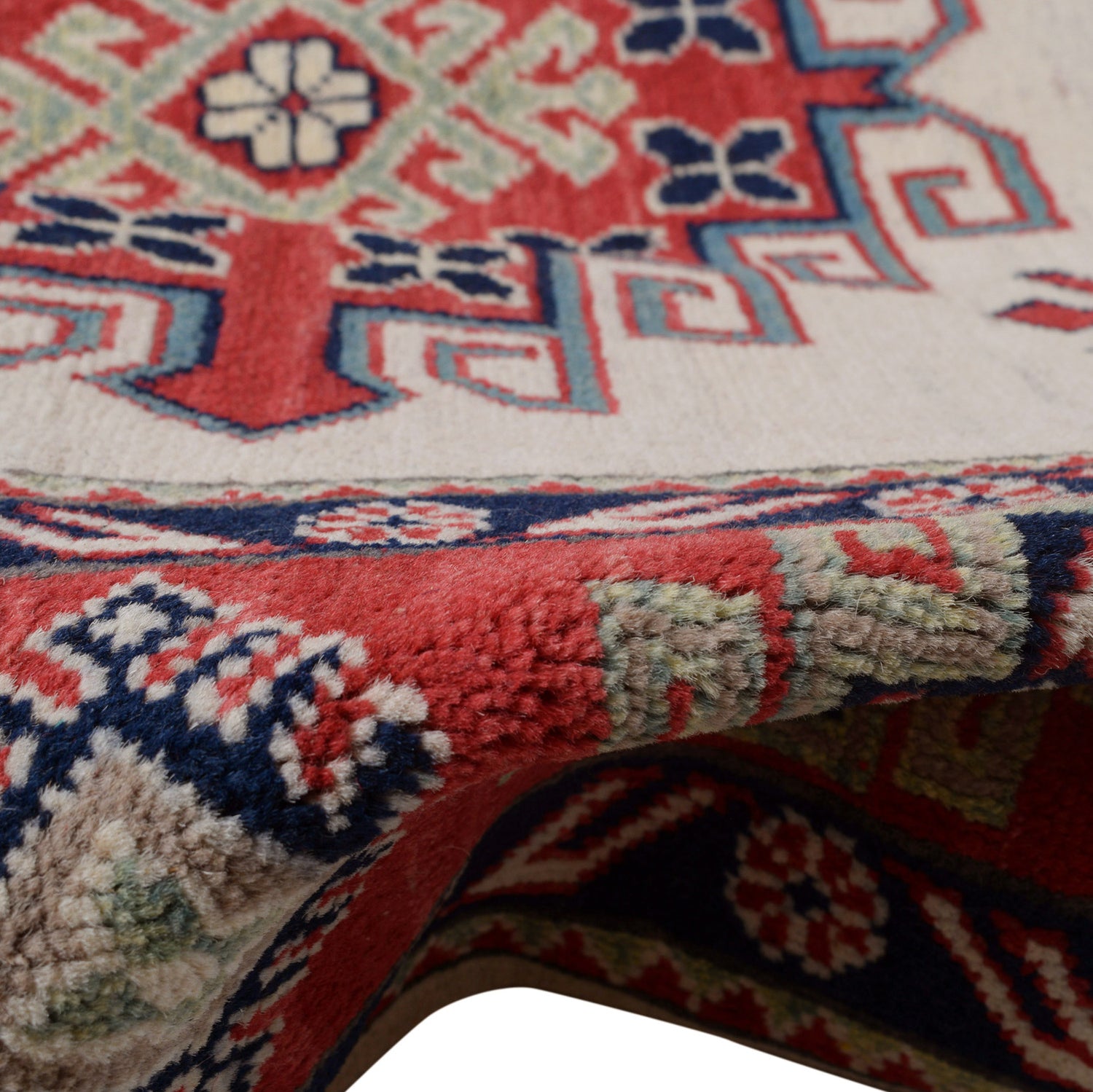 Oriental Kazak Rug 8' 3" x 9' 8" ft / 251 x 295 cm - No. B26359